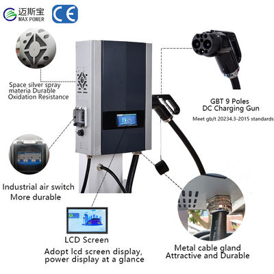 7kw 15kw 20kw Ocpp Typ 2 EV-Ladestation für gewerbliche Fahrzeuge