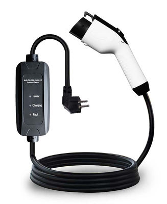 220V Typ1 Mennekes EV-Ladegerät Elektrische Ladestationen 16A 32A